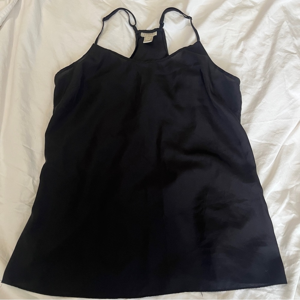 J Crew - Elegant Black Women's Top